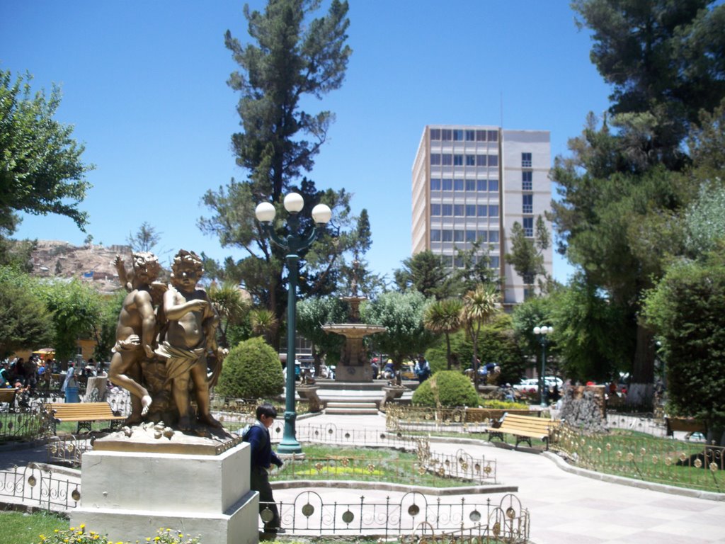 Plaza de armas 10 de Febrero en Oruro-Bolivia by Milton Loredo Quinte…