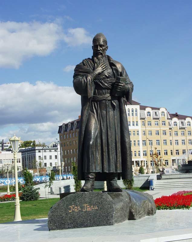 Monument of the Turkic poet Kul Gali by anyothername