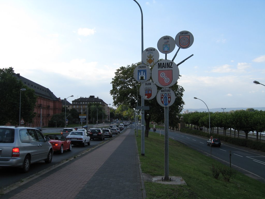 Mainz und ihre Partnerstädte by ft-foto