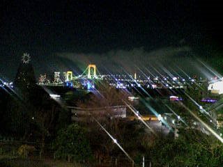 Rainbow Bridge Night View - 1 by Micbtgoy