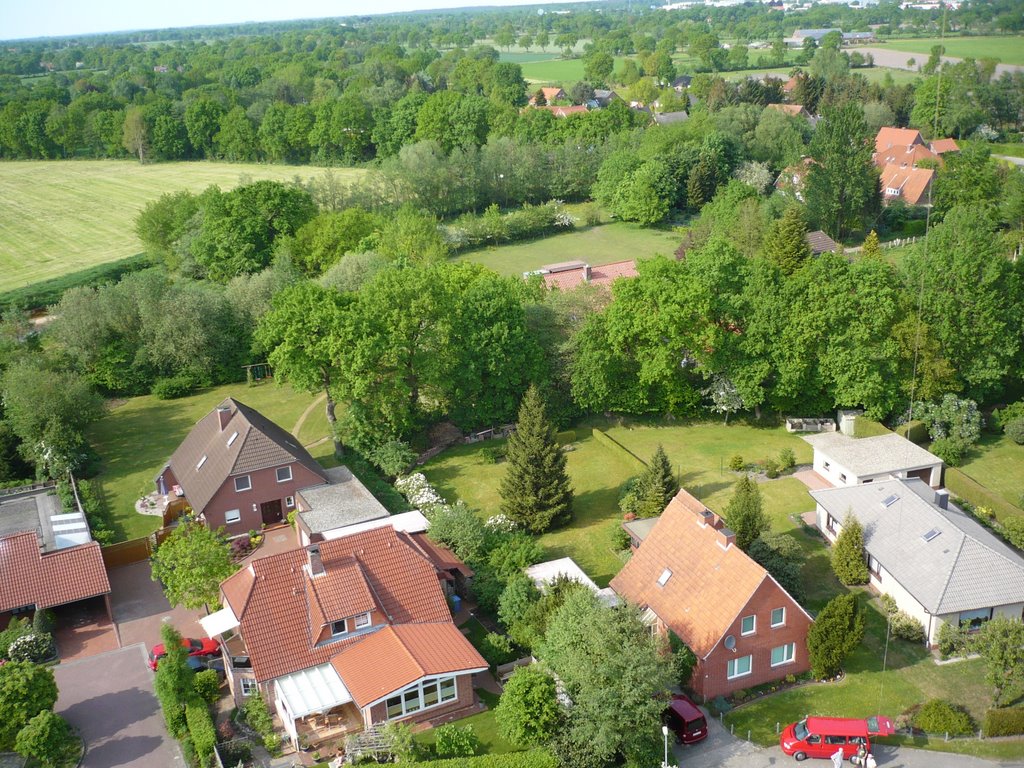 Aurich Neuer Weg (nach Nordost) by Kite Aerial Photography by butenossi