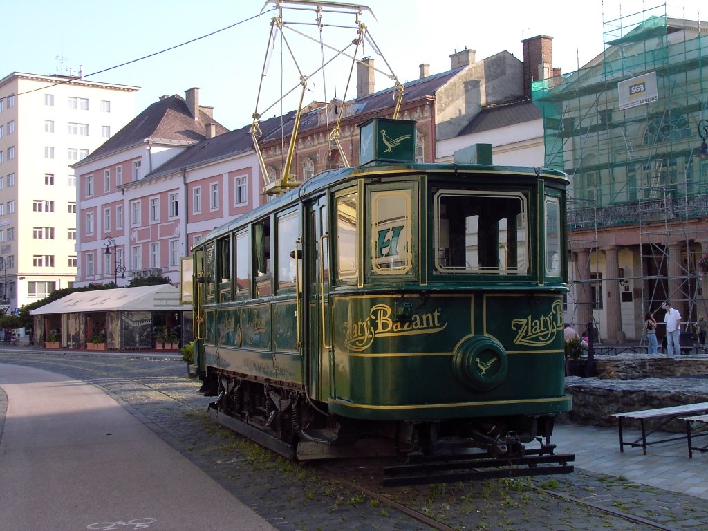 Old tram in Kosice by johandegrieck