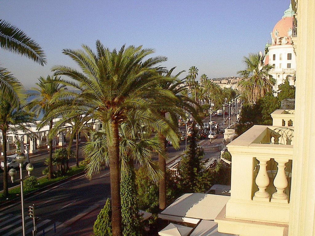 Cote' Azur Hotel on the beach at Nice by pmoyer44