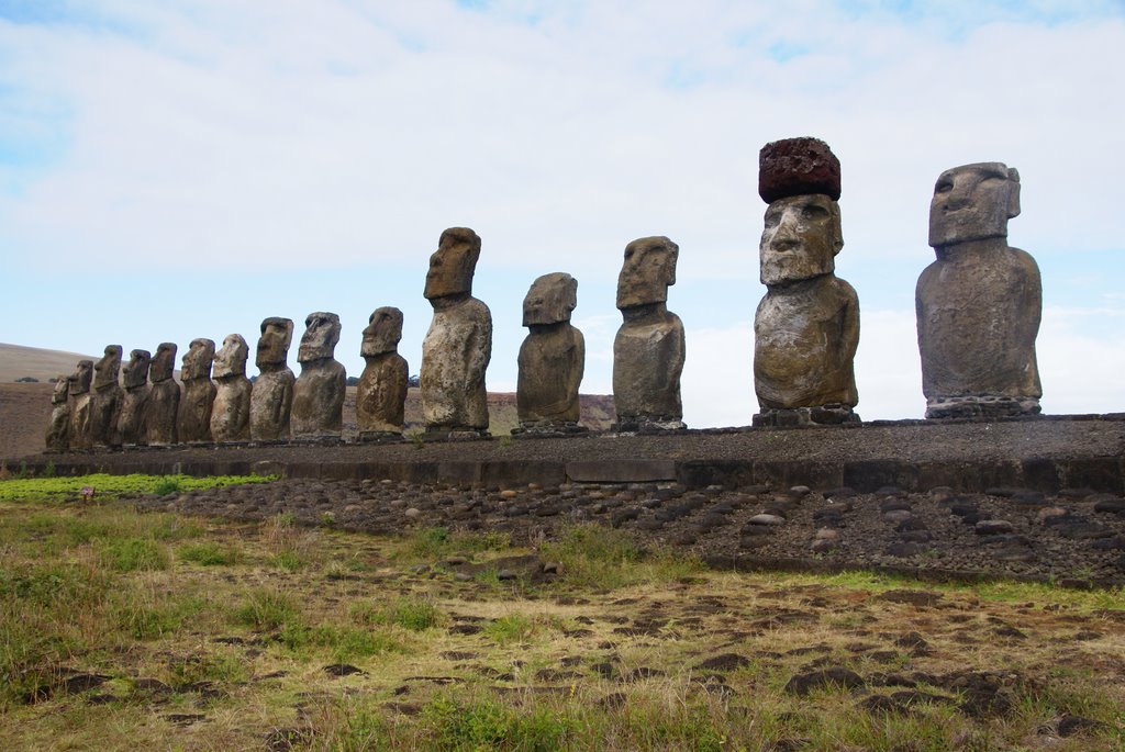 Ahu Tongariki by Jonacalibra