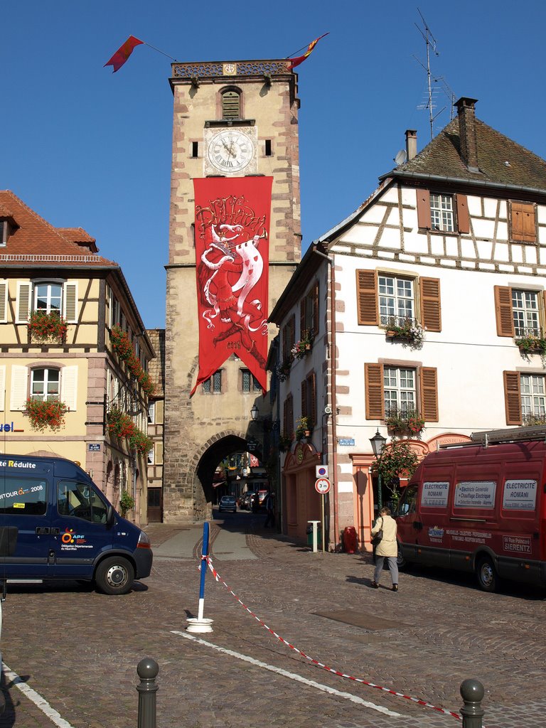 Ribeauville, Alsace, Frankrig by jemofoto