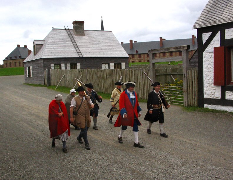 People of Louisbourg by Howie Hennigar