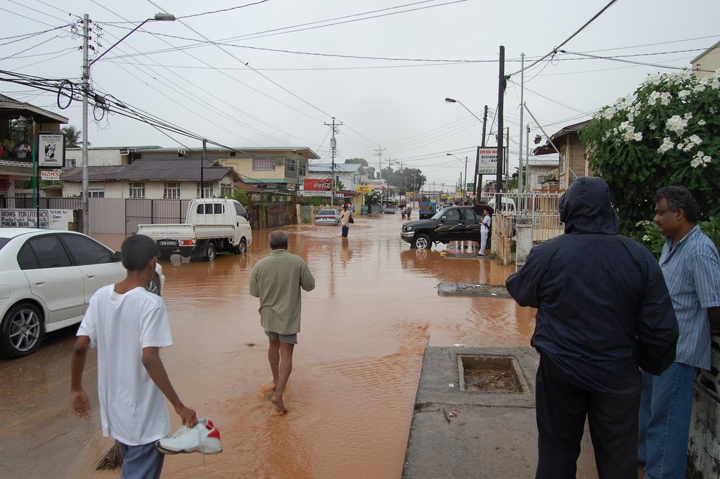 Petit Bourg Flood Waters by Kevin Belgrave