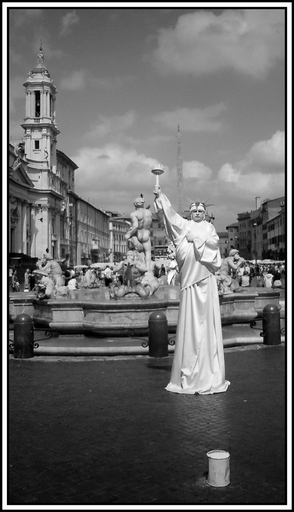 Rzym - Kawałek Ameryki we Włoszech/ A piece of America in Italy - malby by malby