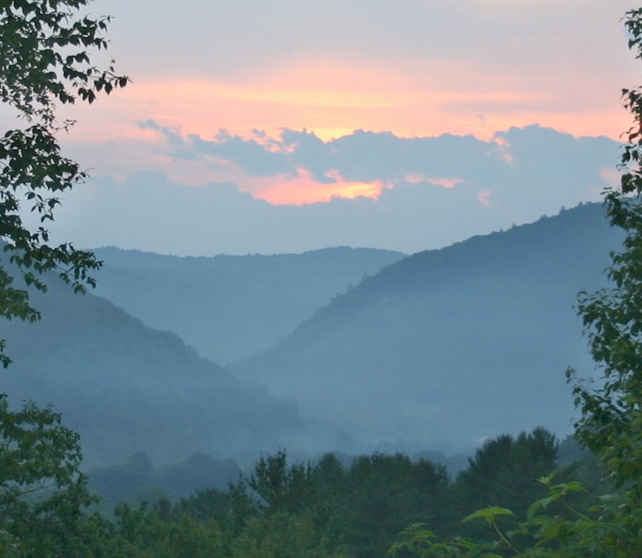 Sunset in the West River Valley by Harmonyville