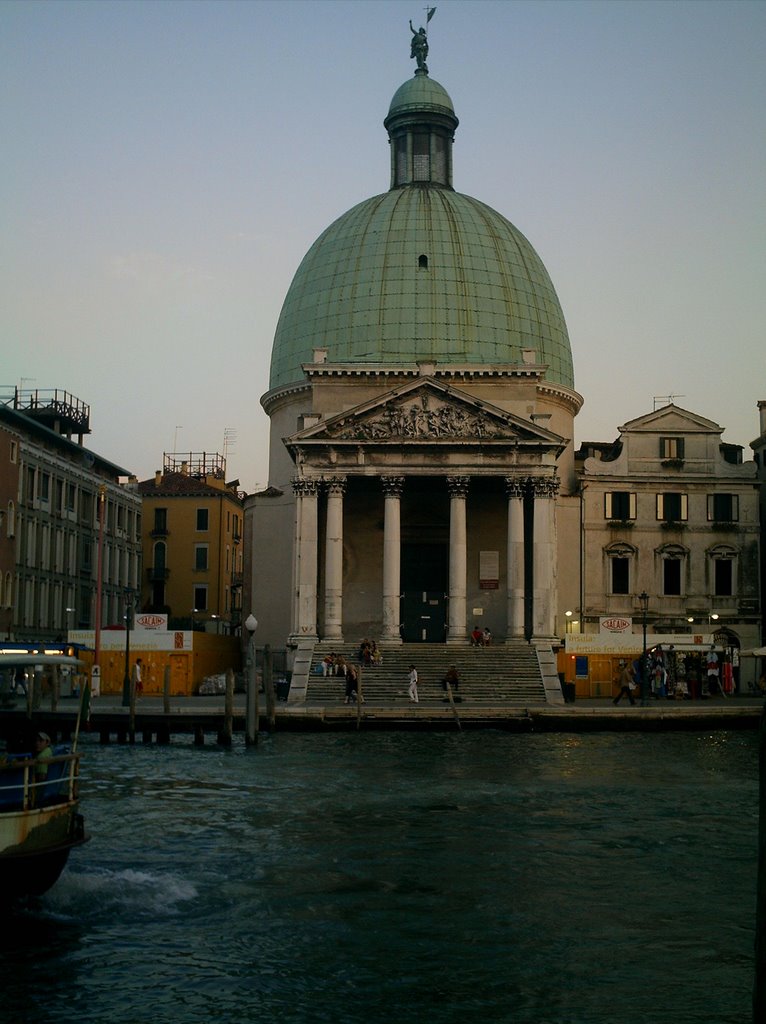 CHIESA DI SAN SIMEON, VENEZIA by R Geta