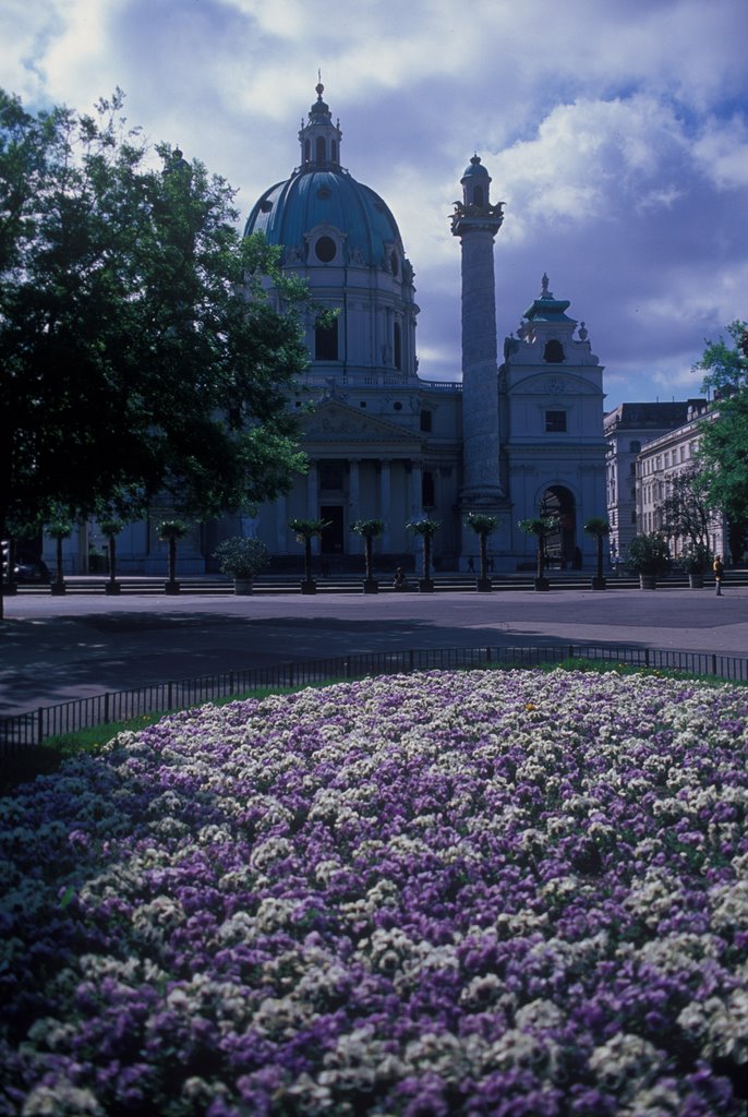 Vienna, Karlskirche by Alex bearded