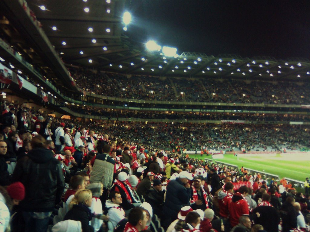 Croke Park, polish fans!!! by wojtekwrk