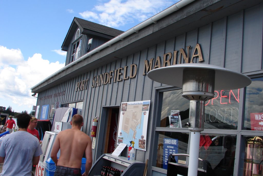 Port Sandfield Marina by Warren Berg