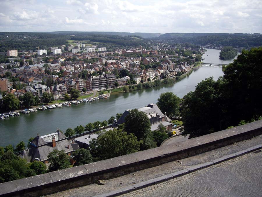 Namur, La Meuse by Paul Versteven