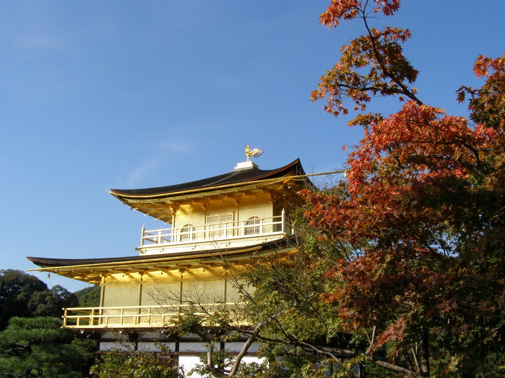 Kinkakuji Tempel by tommytuete