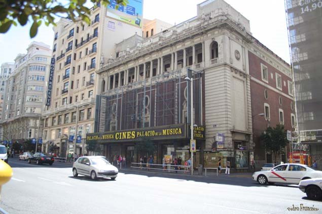 Edif Palacio de la Musica, PZa Callao, Madrid by Pedro Francisco