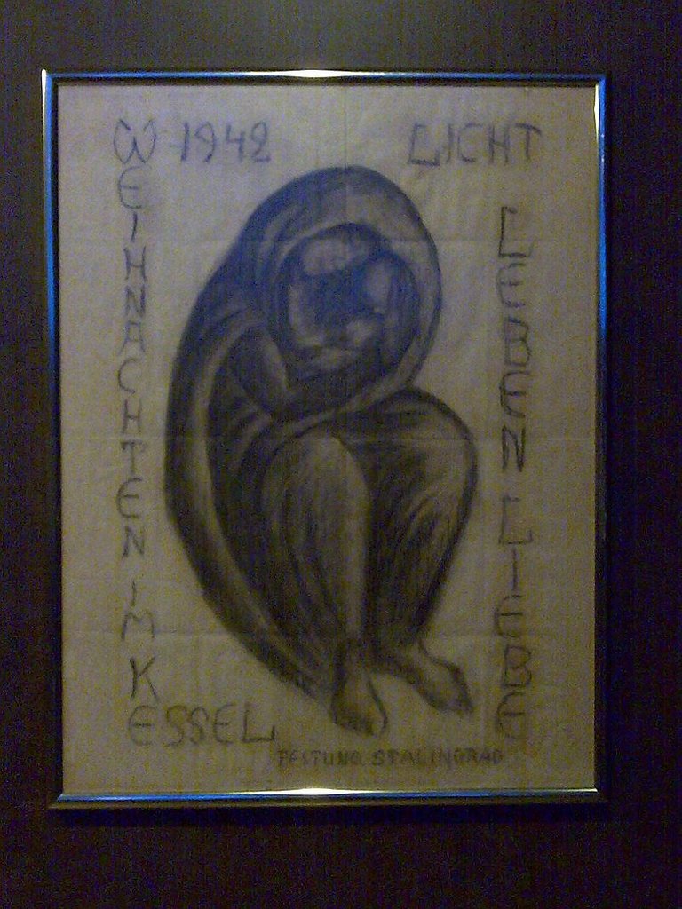 Stalingrad Madonna, Weihnachten im Kessel 1942 by mondwolf