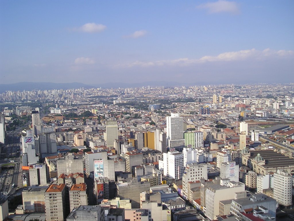 São Paulo - Zona Norte Vista do Prédio Banespa by Angelo Figueiredo