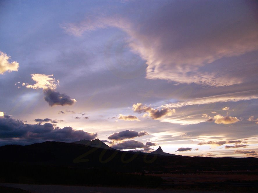 Sunset at Chief Mountain by Michael Craig