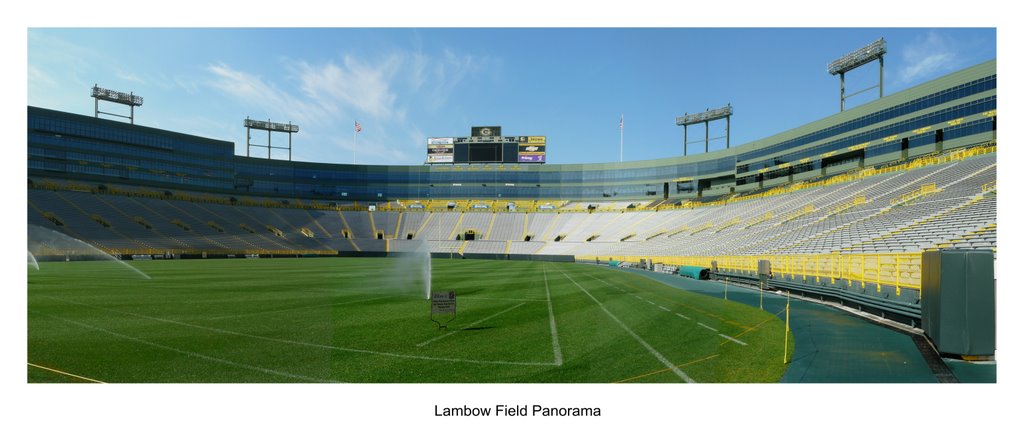 Lambeau Field Looking North by mrluckey