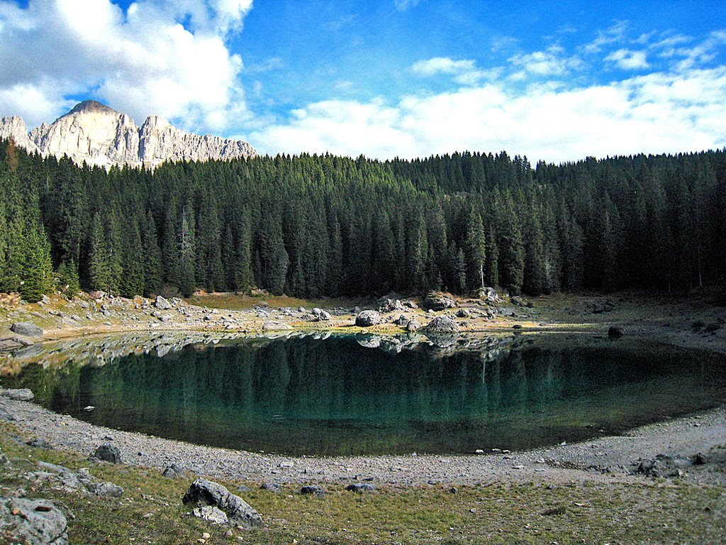 Lago di Carezza by Carmel Horowitz