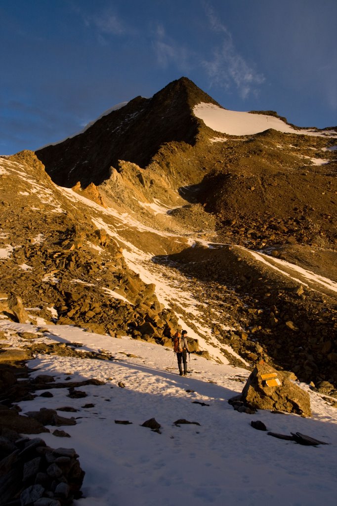 Weissmies-SSO-Grat vom Zwischbergenpass by antenberger