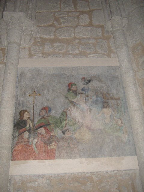 Ciudad Real Fresco Gótico de la Resurreción de la iglesia de Santiago by Antonio Jose Martin