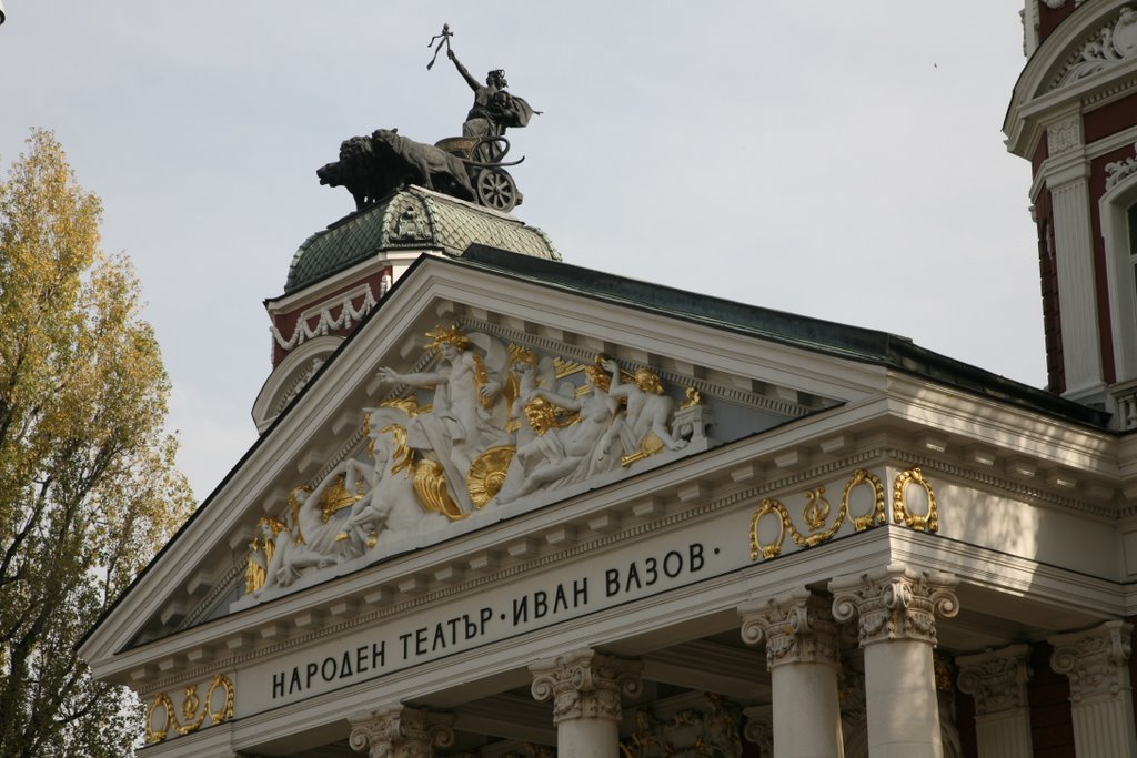 National Theatre Ivan Vasov, Sofia, BG by desmet.geert