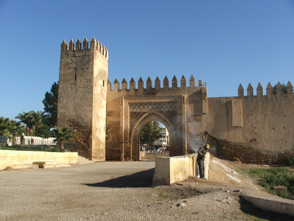 Castle nr Marrakesh by Olive Kirk