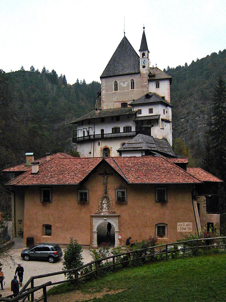 San Romedio Sanctuary by Carmel Horowitz