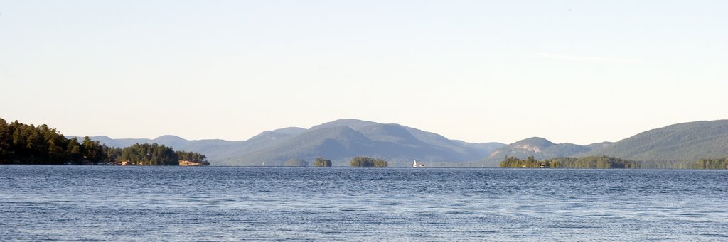 Lake George From The Southern Shore by Matthew Normand