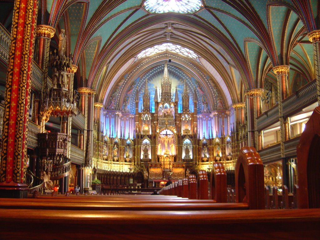 Basilique Notre-Dame-de-Montréal by djonata