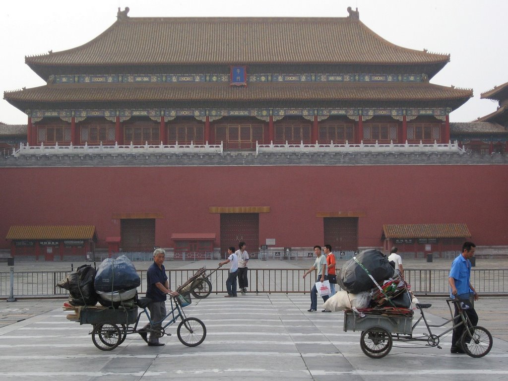 Entrance to the Forbidden City by Marcus Hebel