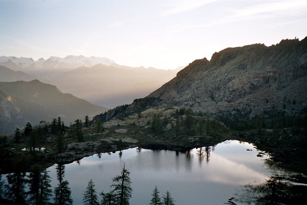 Parc du Mont Avic, lac Noir by Silvio Guindani