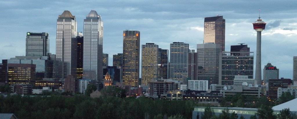 Calgary Skyline by Juan-Pablo Santini