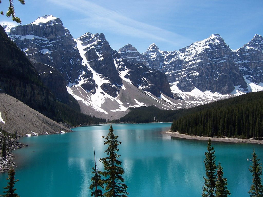 Moraine Lake, Alberta, Canada by Stefano Avanzini