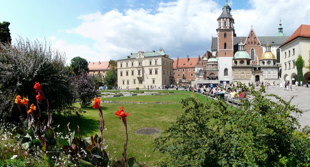 Wawel Cathedral on Wawel Hill. Kraków, Poland by Nicola Europa 2008