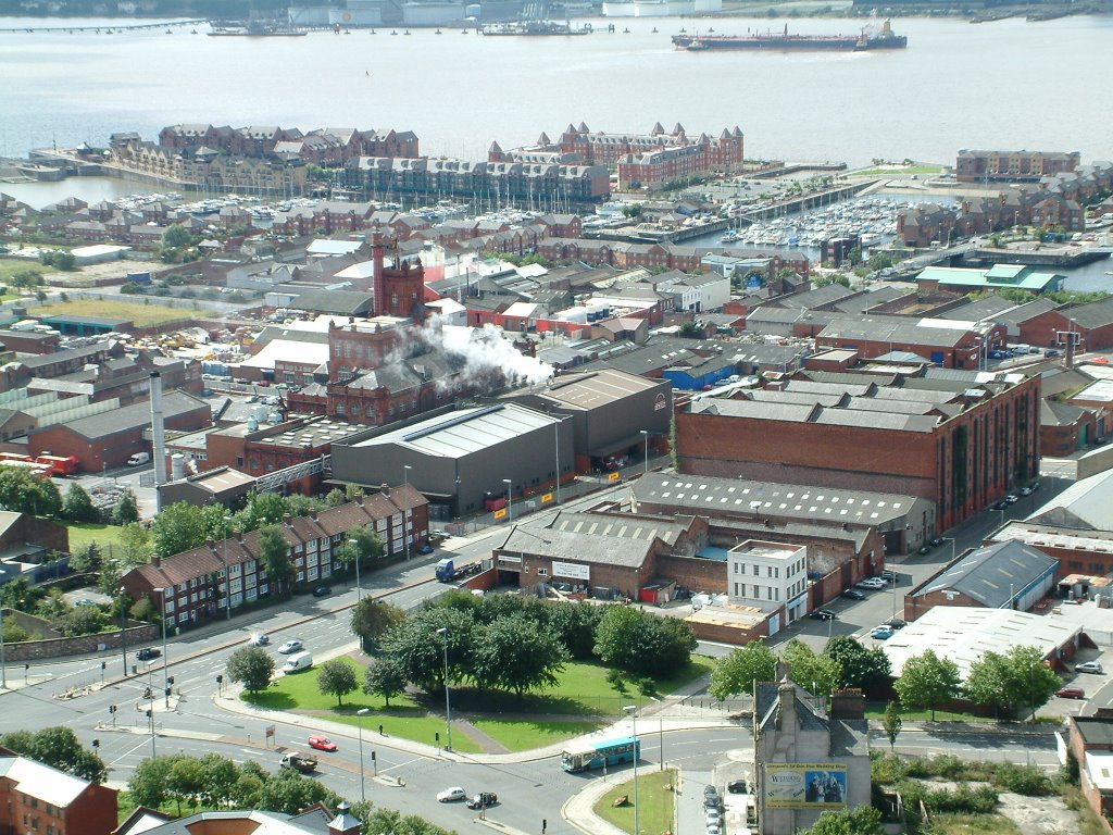 View Towards Cains Brewery by Peter Hodge