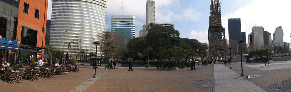 Puerto Madero y edificios de oficina en Catalinas Norte by maxem!