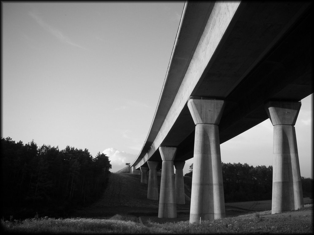 Thalwassertalbrücke A71 bei Poppenlauer by armin g