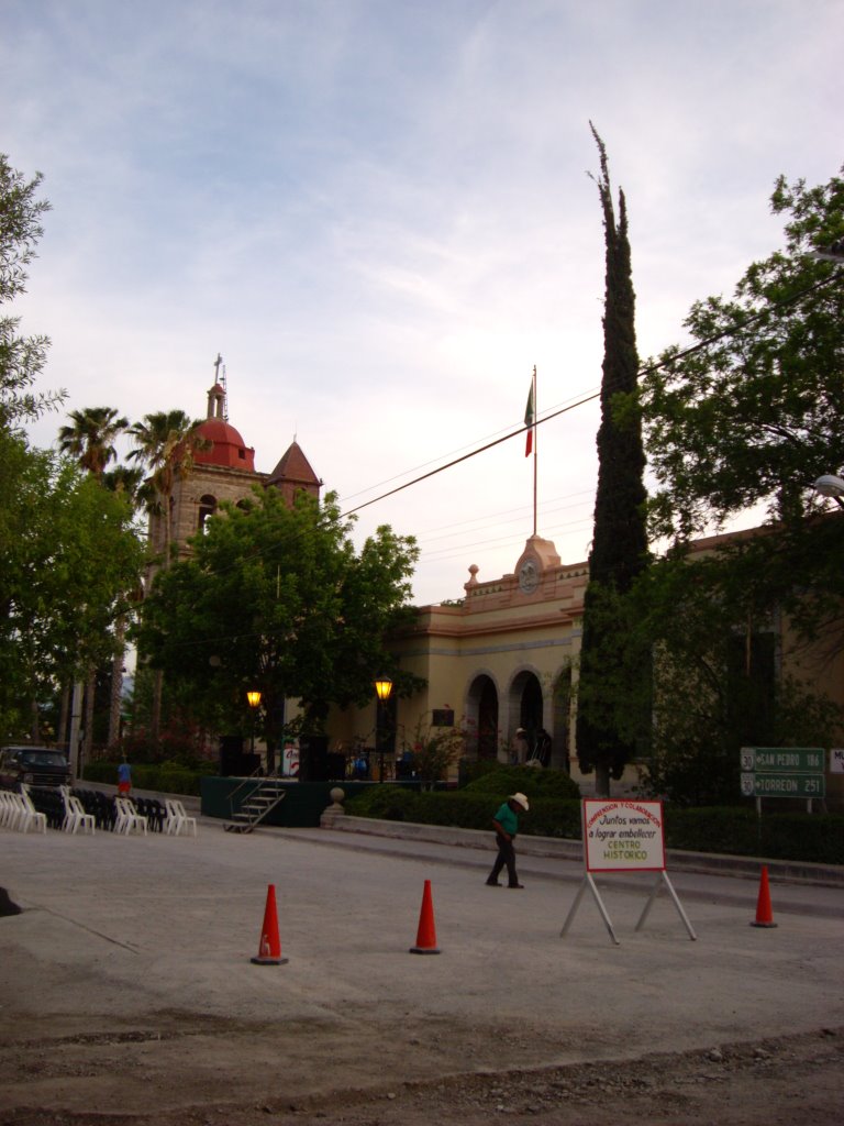 Plaza de Cuatrociénegas, Coahuila by nicoteacher