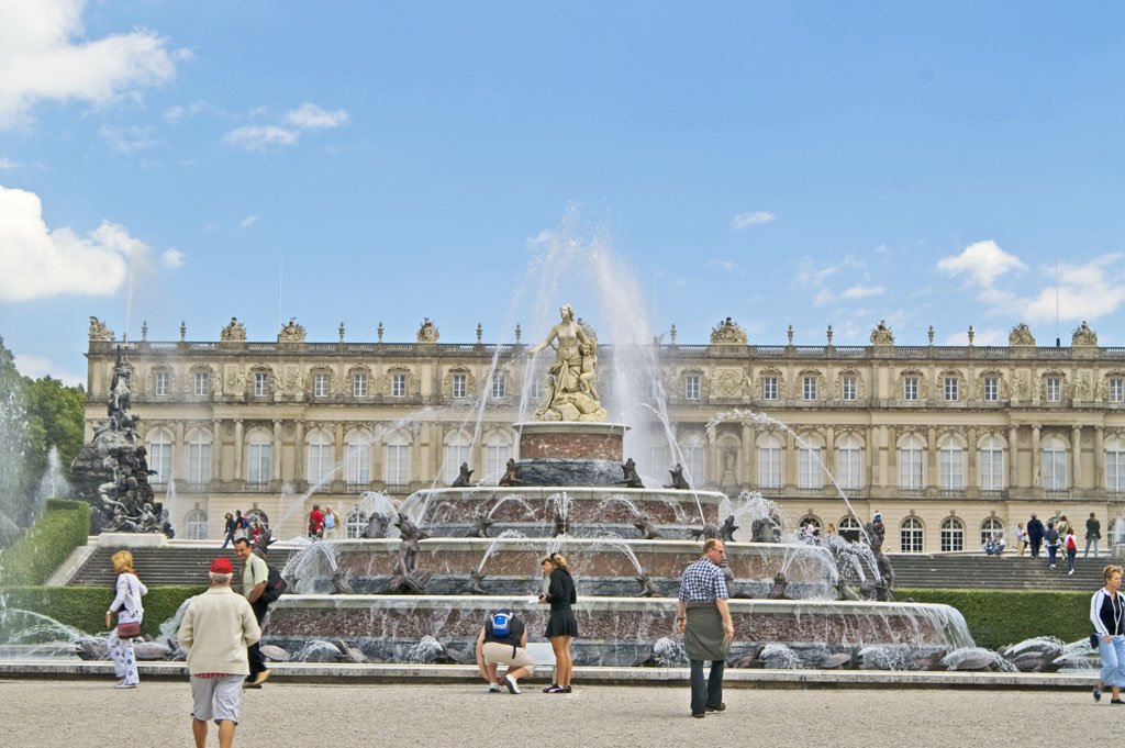 Schloss Herrenchiemsee by Uwe Schwarzbach