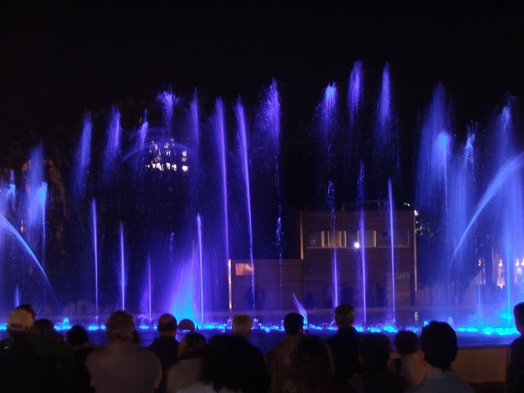 Salou,Lasershow by Dieter Maat