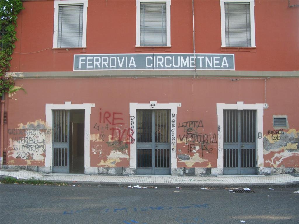 Station of "FERROVIA - CIRCUMETNEA" in GIARRE by corilon