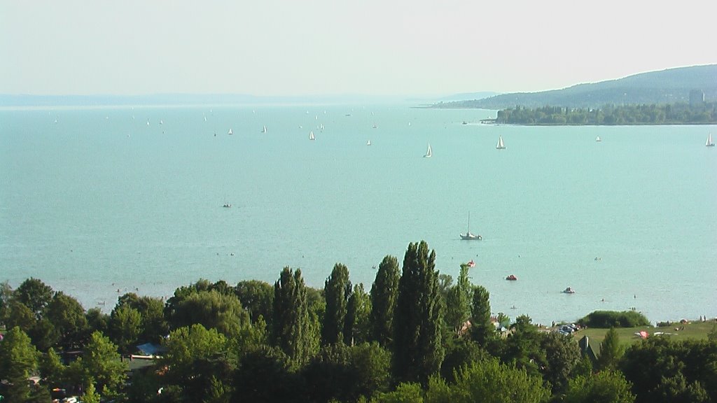 Balaton panorama from Fuzfo by moverfilm