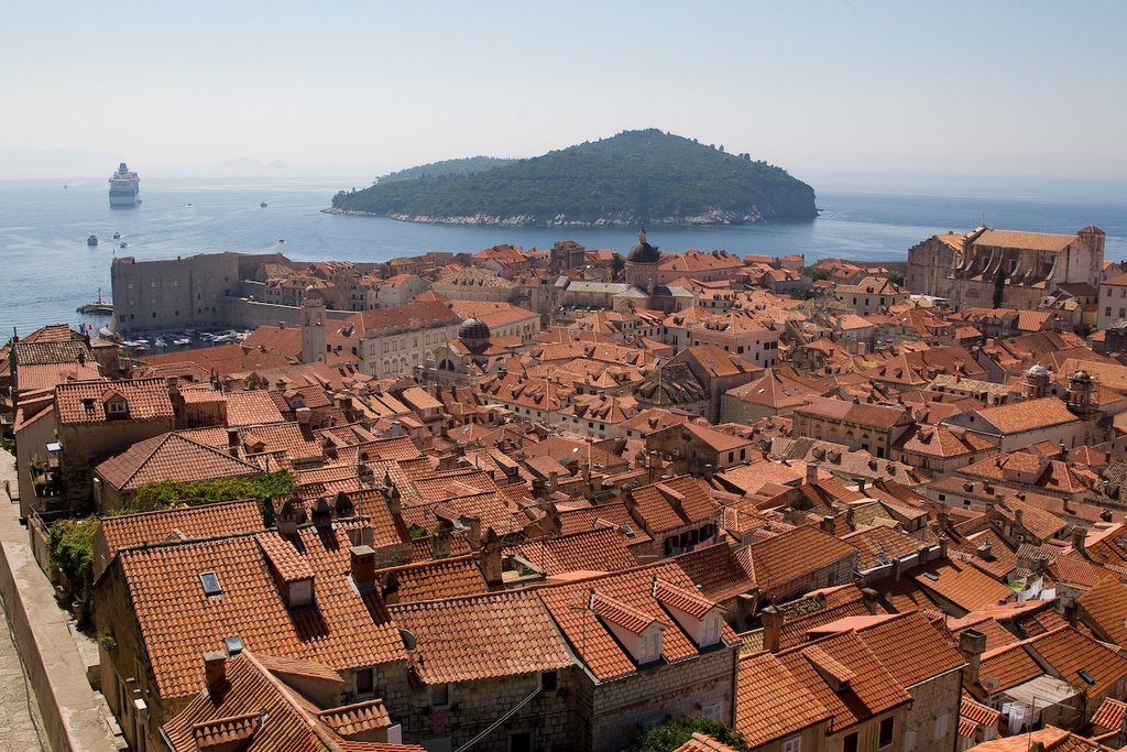 Roofs of Dubrovnik by spavlek