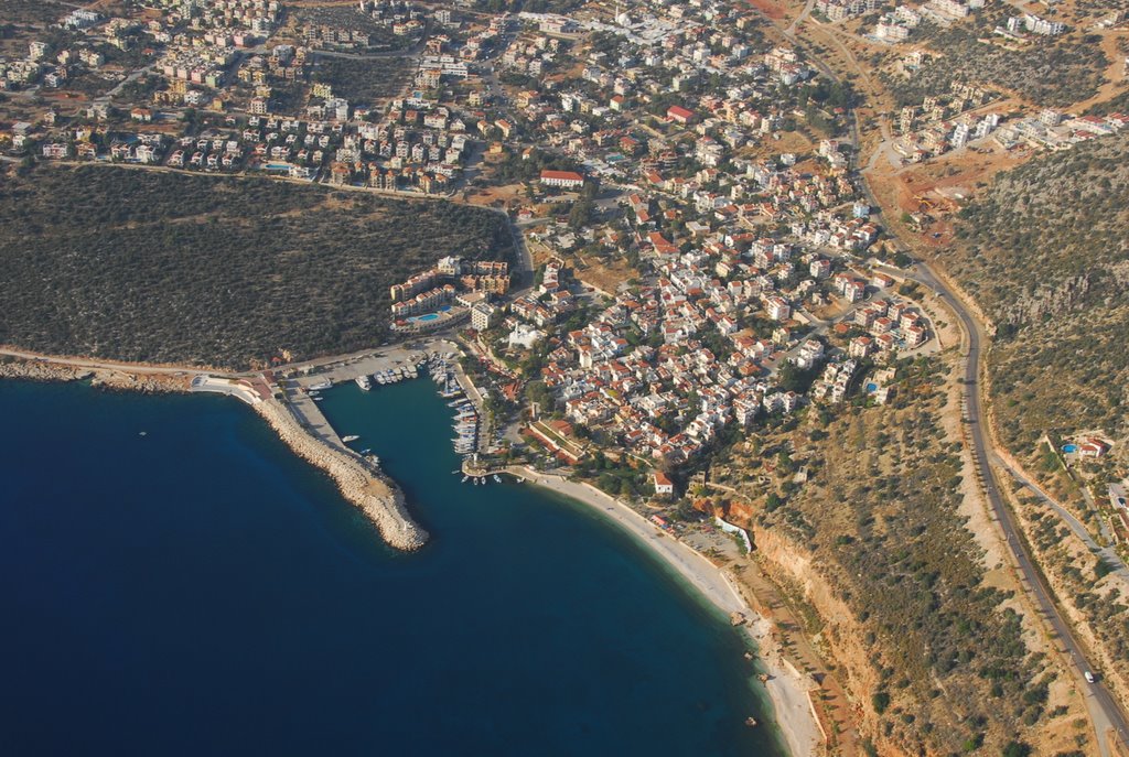 Kalkan from sky by Murat Tuzer