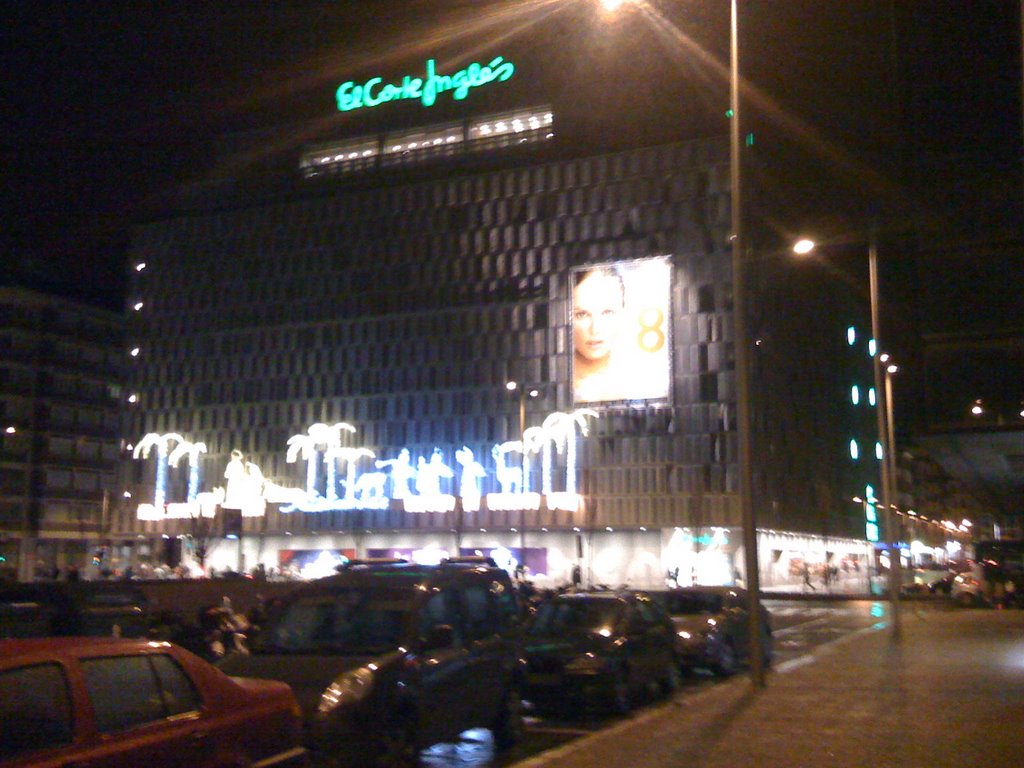 Luces Corte ingles pamplona by Xabier Marín López