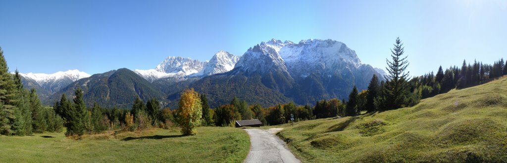 Westl. Karwendel von Mittenwald by bergfex