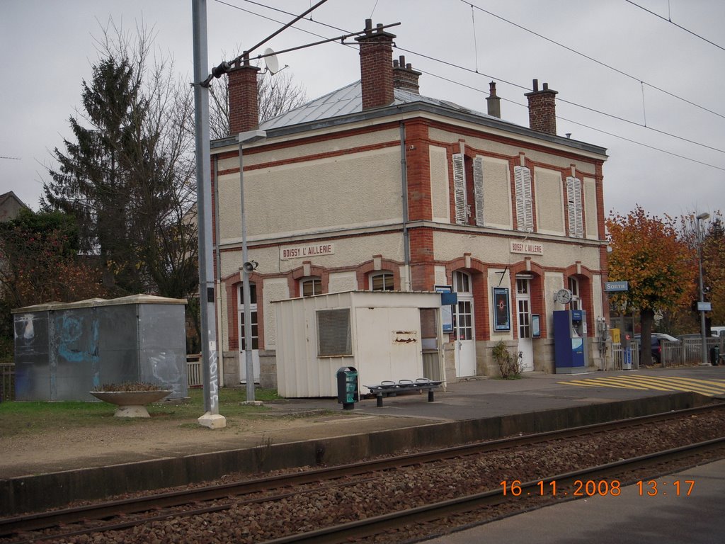 GARE DE BOISSY L'AILLERIE by riquet